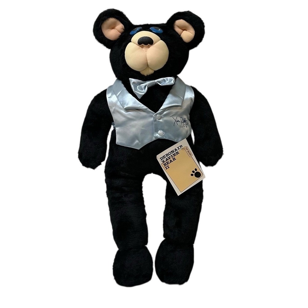 Vintage 1983 Debonair Xavier Bear ll Signed By Xavier Roberts #1260 Out Of 2500